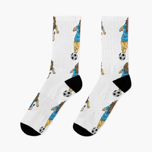 Item preview, Lion Soccer player Soccer designed and sold by Snabdesign84.