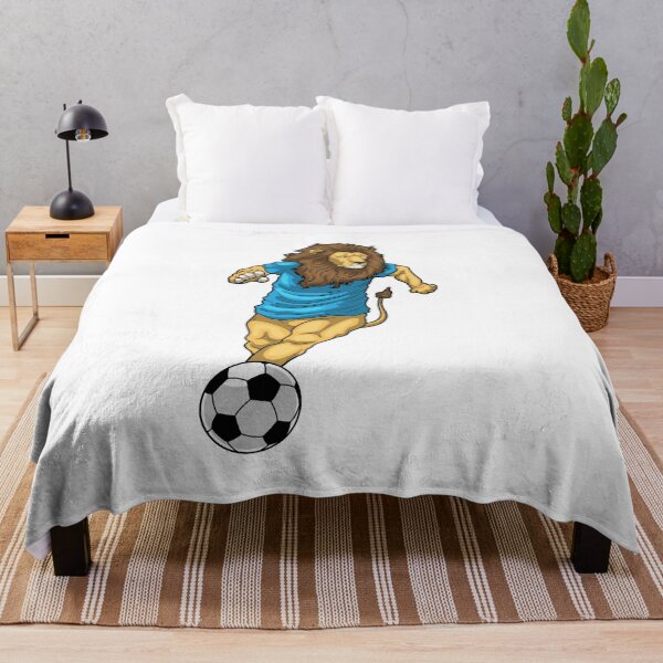 Item preview, Lion Soccer player Soccer designed and sold by Snabdesign84.