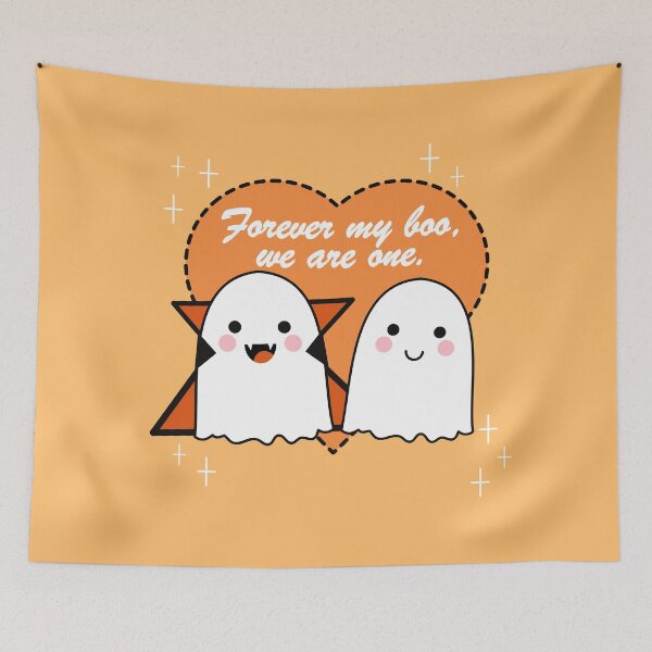 Item preview, Forever My Boo: Cute Ghost Couple designed and sold by Tulip Creators .