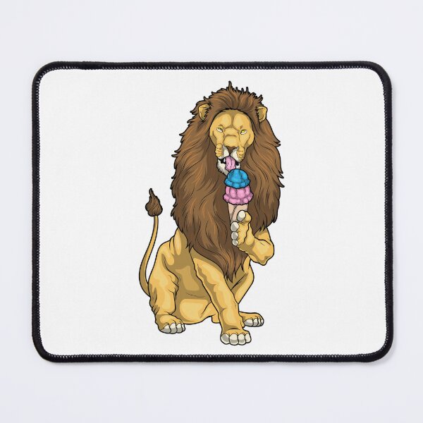 Item preview, Lion Ice cream cone designed and sold by Snabdesign84.