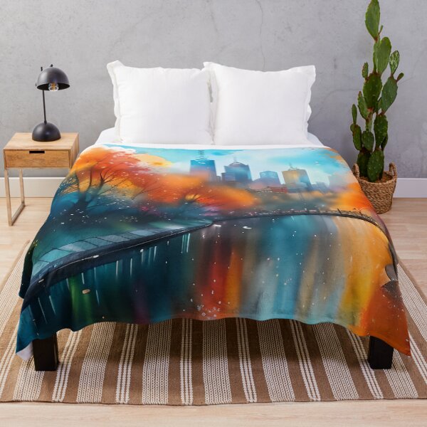 Item preview, Artistic Impression Of Relaxing Melbourne designed and sold by MMDigitalArt.