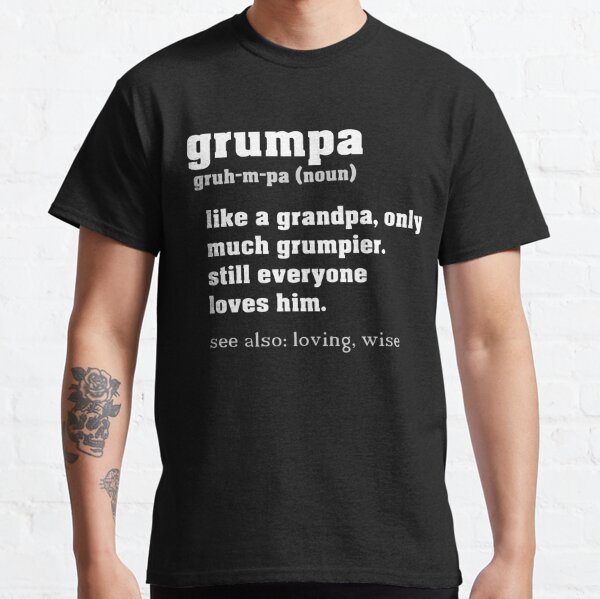 Download Fathers Day For Grandpa T Shirts Redbubble