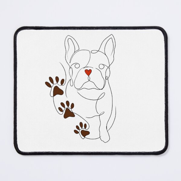 Item preview, French buldog line art designed and sold by MeliiisandreArt.