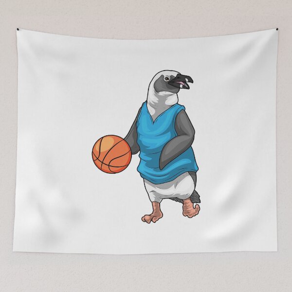 Item preview, Penguin Basketball player Basketball designed and sold by Snabdesign84.