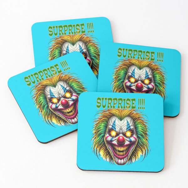 Item preview, Surprise !!!, creepy halloween clown designed and sold by LoneAngel.
