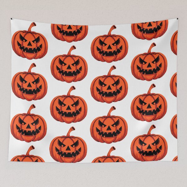 Item preview, Spooky Carved Pumpkin with Sharp Teeth Halloween Pumpkin Carving.  designed and sold by Senior-Kuzmin.