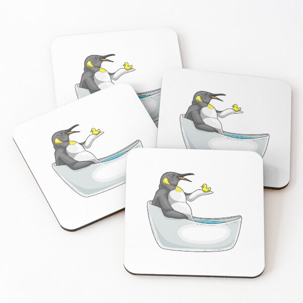 Item preview, Penguin Bathing Bathtub designed and sold by Snabdesign84.