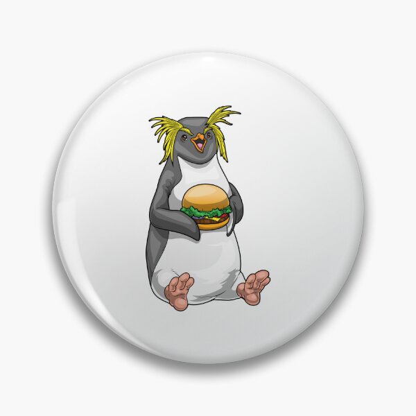 Item preview, Penguin Cheeseburger designed and sold by Snabdesign84.