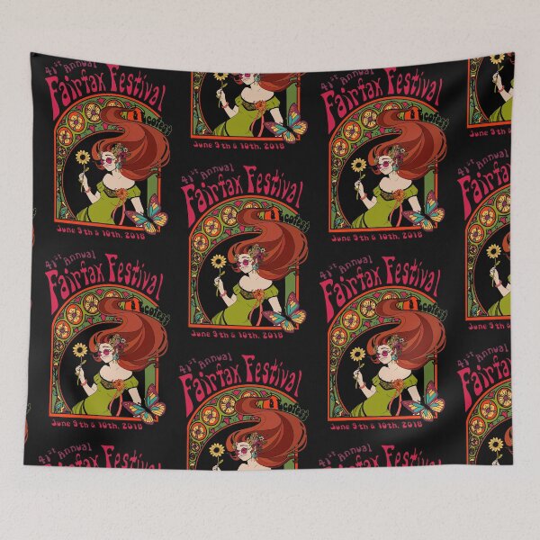 Item preview, Fairfax Festival Poster designed and sold by Holly Pierson.
