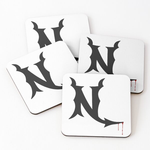Item preview, Halloween Devils horns and tail N monogram designed and sold by Arkadina.