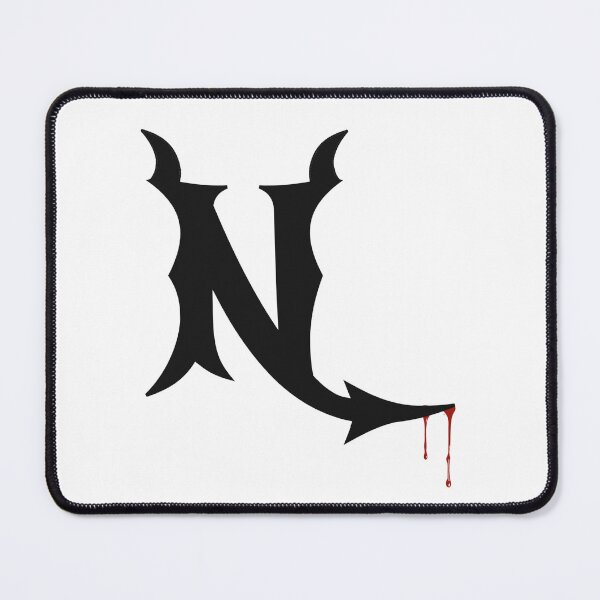 Item preview, Halloween Devils horns and tail N monogram designed and sold by Arkadina.