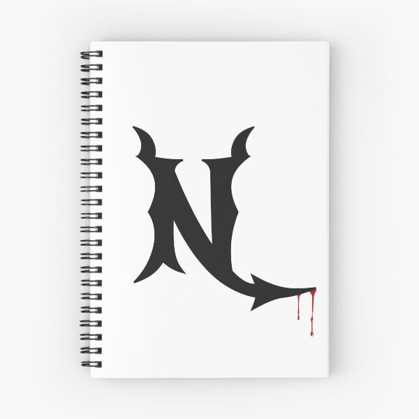 Item preview, Halloween Devils horns and tail N monogram designed and sold by Arkadina.