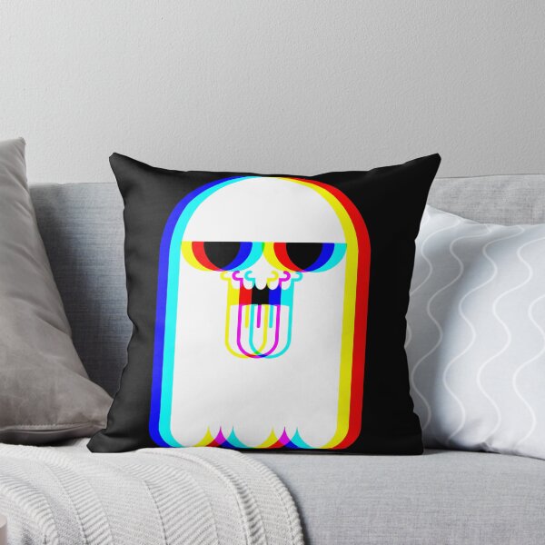 Item preview, Ghost trippy vaporwave Halloween  designed and sold by EYESORE ART.