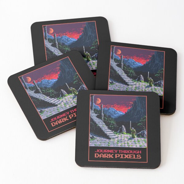 Item preview, Journey Through Dark Pixels designed and sold by MagicAxe.