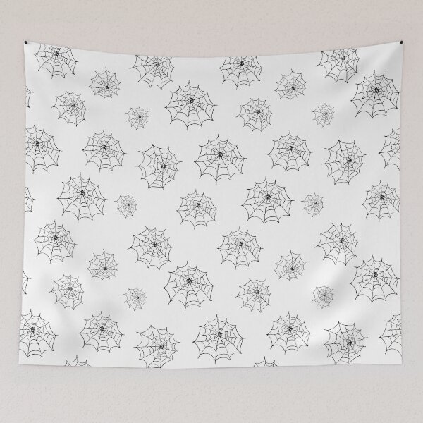 Item preview, Black cobweb without other elements, Halloween pattern designed and sold by natalidesign.