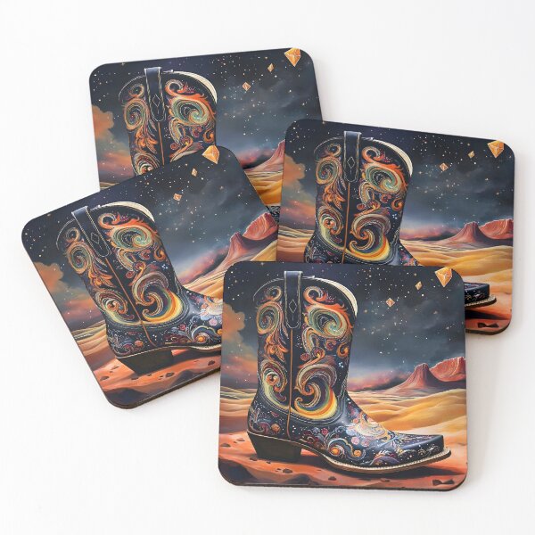 Item preview, Mirage Stride: Artistic Western Fusion designed and sold by AI-Only Creations.