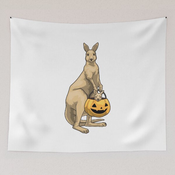 Item preview, Kangaroo Halloween Pumpkin designed and sold by Snabdesign84.