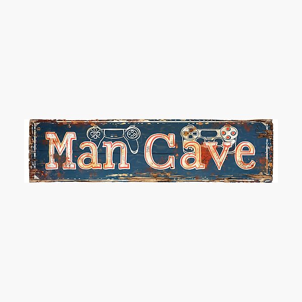 Item preview, Man Cave  designed and sold by Sketch-Shack.