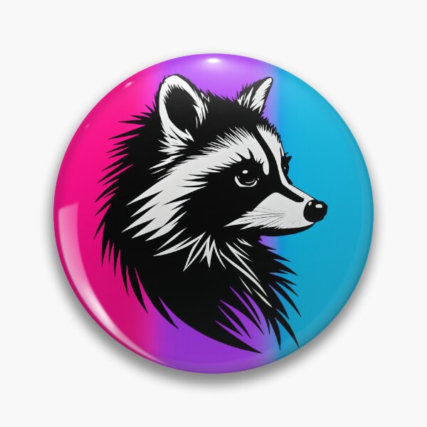 Item preview, Adorable Raccoon with Androgynous Pride Flag Colored Background, Androgynous Flag Design  designed and sold by Travelslightly.