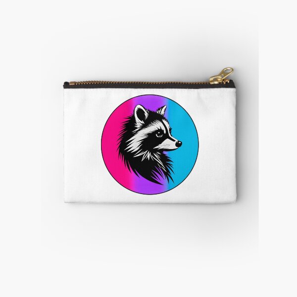 Item preview, Adorable Raccoon with Androgynous Pride Flag Colored Background, Androgynous Flag Design  designed and sold by Travelslightly.