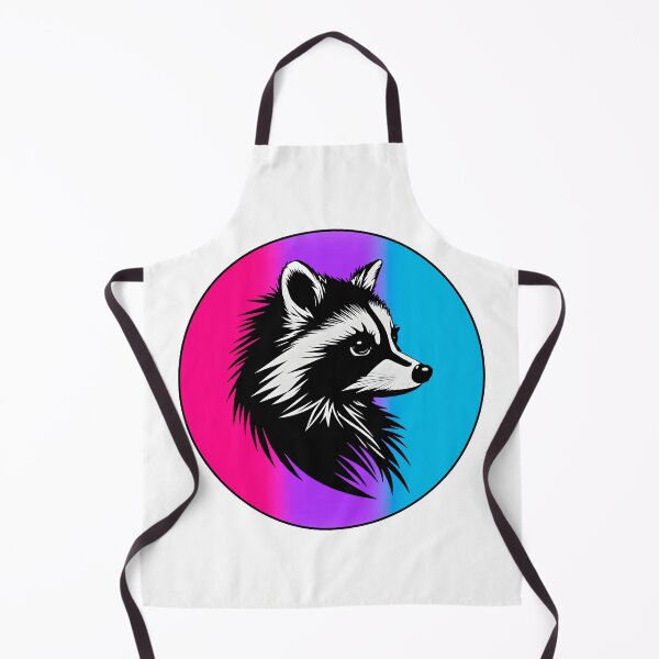 Item preview, Adorable Raccoon with Androgynous Pride Flag Colored Background, Androgynous Flag Design designed and sold by Travelslightly.