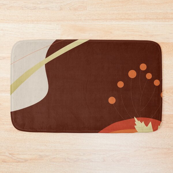 Item preview, Golden autumn abstract botany background designed and sold by PavlinaBFDesign.
