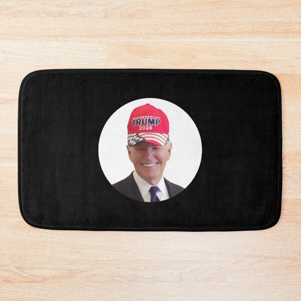 Item preview, Biden Wears Trump Hat MAGA Election Bipartisan Political Humor designed and sold by w1ckerman.