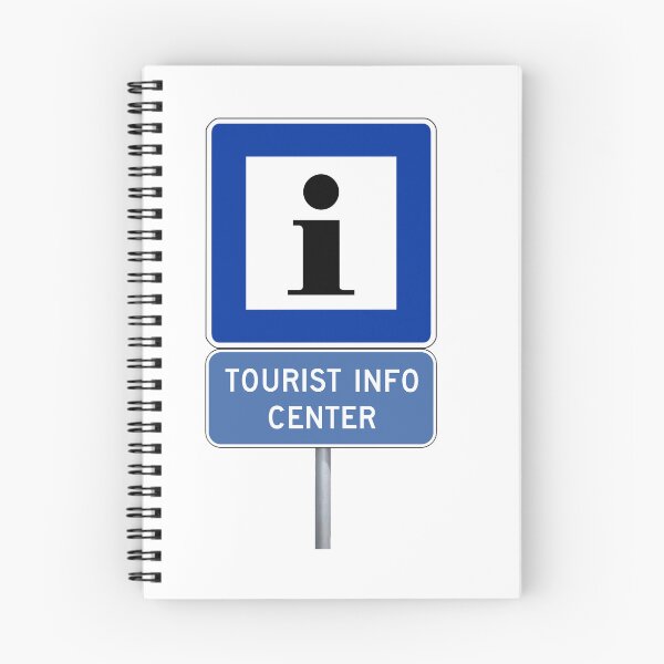 Item preview, Tourist Info Center - Road Sign designed and sold by TravelAddicts.