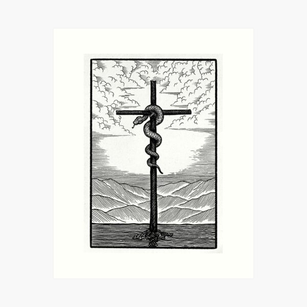 Item preview, The Brazen Serpent designed and sold by The Library of Godwin.