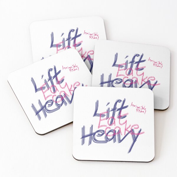 Item preview, Lift heavy eat cake designed and sold by InvincibleRebel.