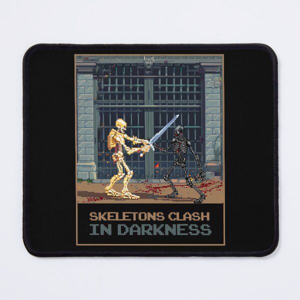Item preview, Skeletons Clash In Darkness designed and sold by MagicAxe.
