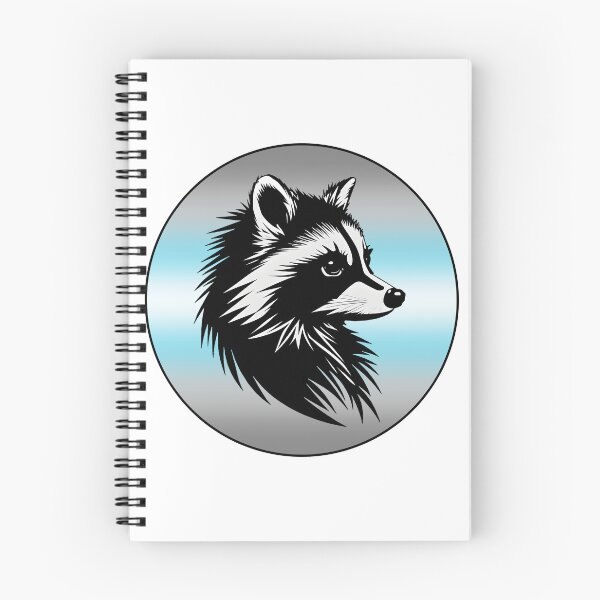 Item preview, Adorable Raccoon with Demiboy Pride Flag Colored Background, Demiboy Flag Design  designed and sold by Travelslightly.