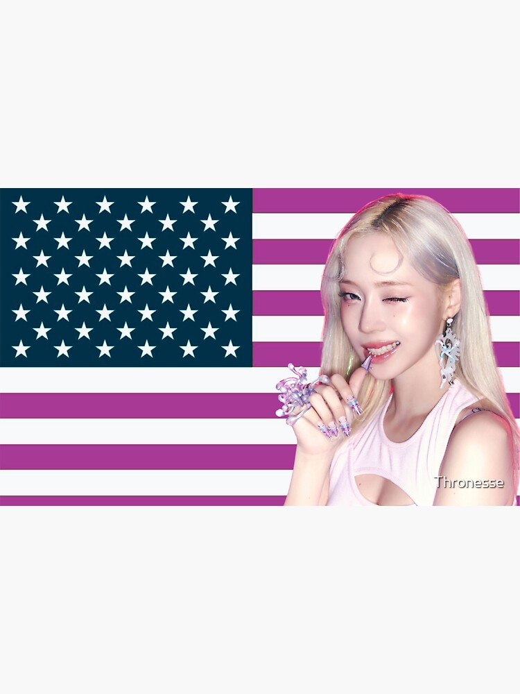 AESPA WINTER USA FLAG P4