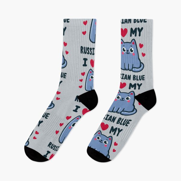 Item preview, I love my Russian Blue designed and sold by MeowKittyPurr.