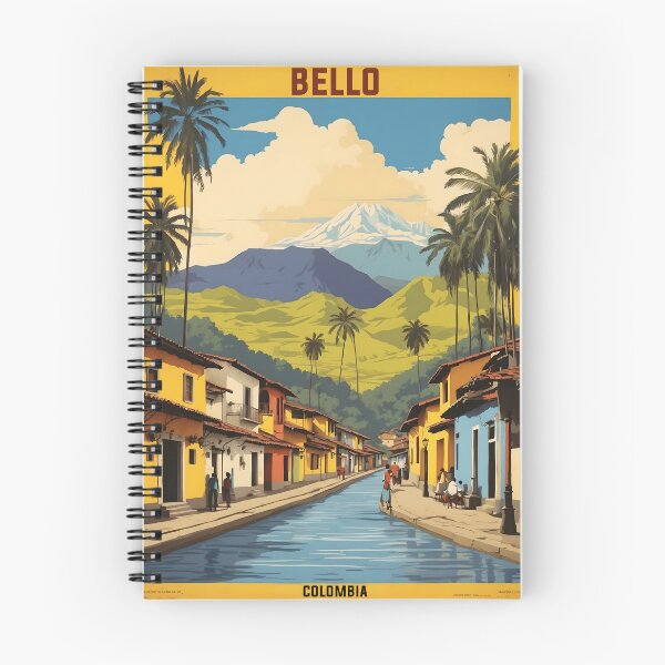 Item preview, Bello Colombia Retro Vintage Poster Tourism  designed and sold by TravelersGems.