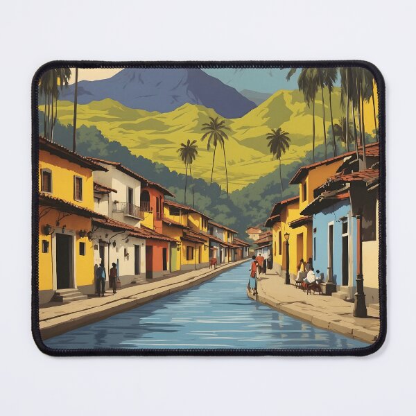 Item preview, Bello Colombia Retro Vintage Poster Tourism  designed and sold by TravelersGems.