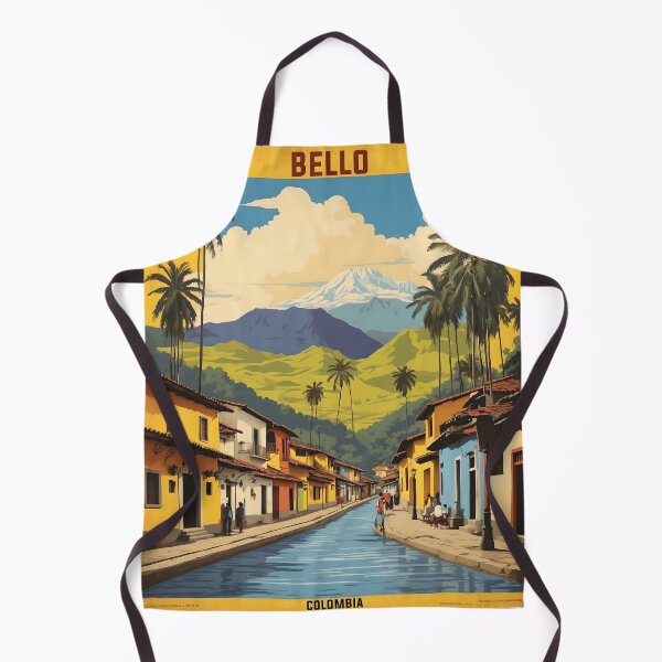 Item preview, Bello Colombia Retro Vintage Poster Tourism designed and sold by TravelersGems.