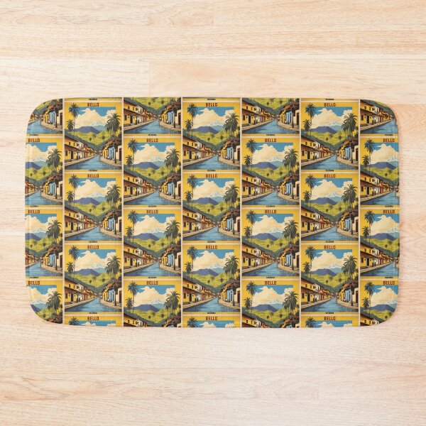 Item preview, Bello Colombia Retro Vintage Poster Tourism  designed and sold by TravelersGems.