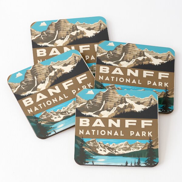 Item preview, Banff National Park Canada Vintage Travel Tourism  designed and sold by TravelersGems.