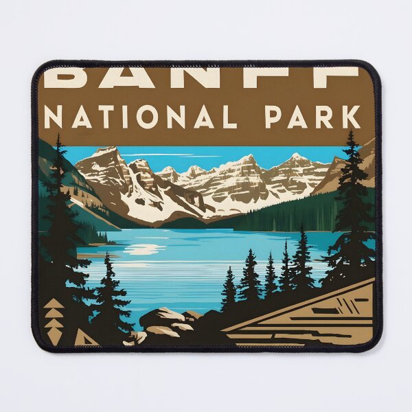 Item preview, Banff National Park Canada Vintage Travel Tourism designed and sold by TravelersGems.