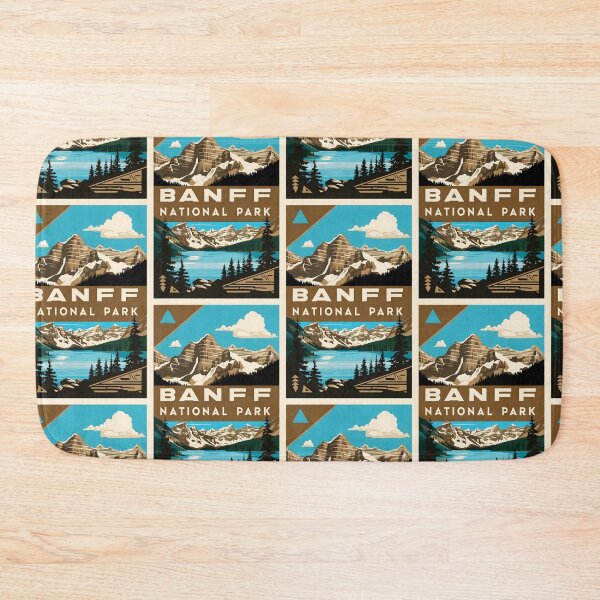 Item preview, Banff National Park Canada Vintage Travel Tourism  designed and sold by TravelersGems.