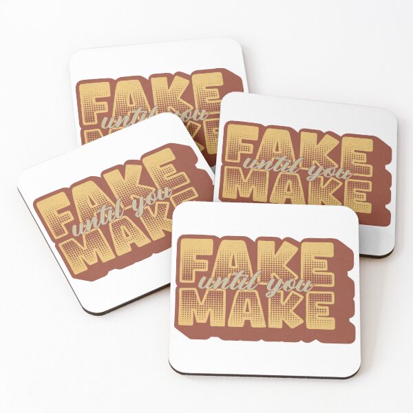 Item preview, Fake it till You Make it Graphic Tee designed and sold by SpectacledBoi.