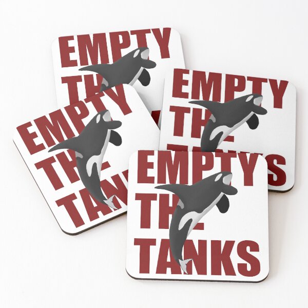 Item preview, Empty the Tanks orca Dolphin Captivity Protest designed and sold by katoocreations.