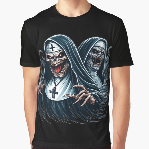 Item preview, The Nun Halloween design  designed and sold by DigitalArtTK.