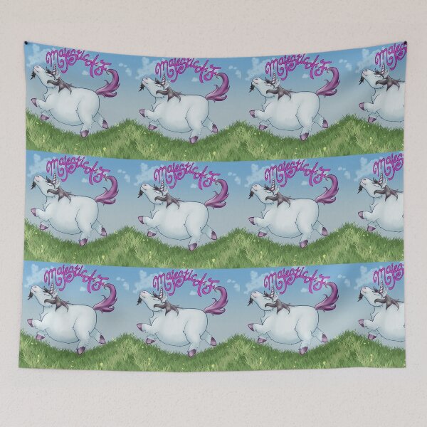 Item preview, Ace Majestic AF Unicorn (square) designed and sold by CryptidsCreate.