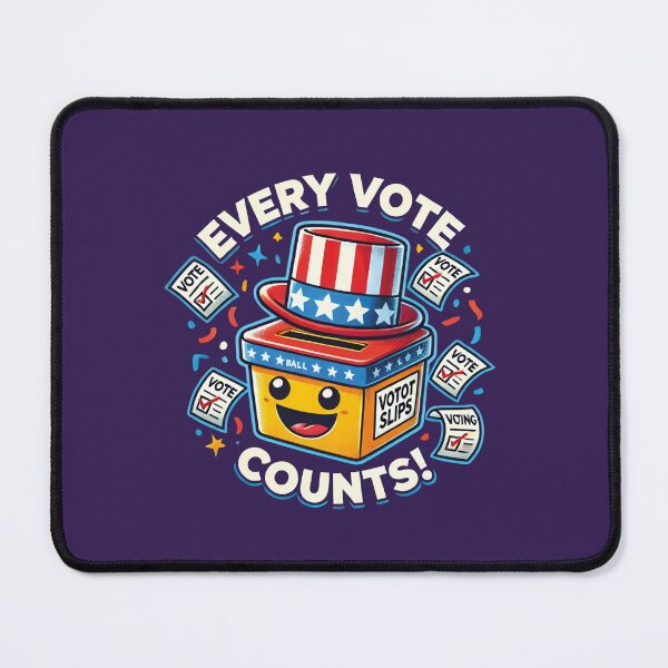 Item preview, Smiling Ballot Box Cartoon with Voting Slips designed and sold by charaf19.