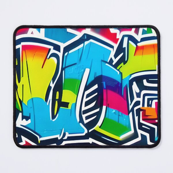 Item preview, Street Art Meets Abstract Design In Vibrant Digital Fusion | 315 designed and sold by City Graffix Design Co..
