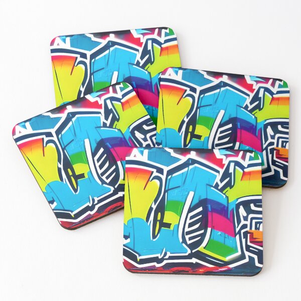 Item preview, Street Art Meets Abstract Design In Vibrant Digital Fusion | 315 designed and sold by City Graffix Design Co..