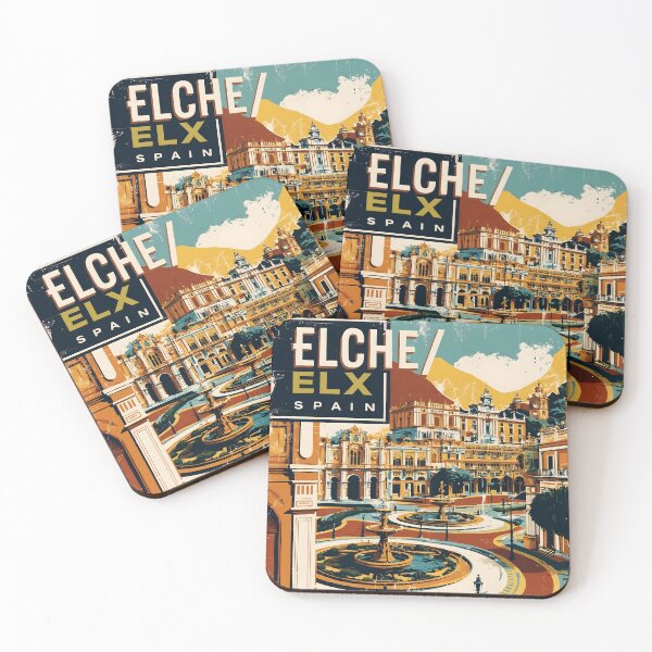 Item preview, Elche / Elx Spain Vintage Travel Tourism designed and sold by TravelersGems.