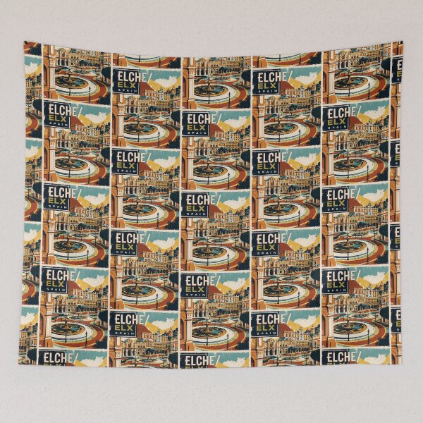 Item preview, Elche / Elx Spain Vintage Travel Tourism designed and sold by TravelersGems.